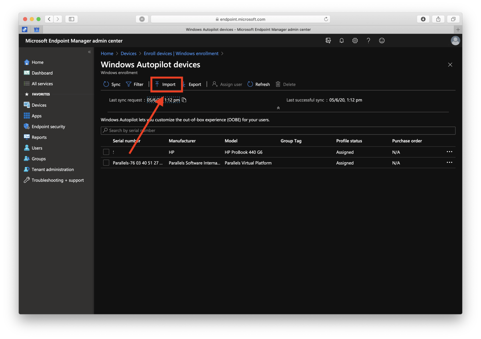 Enroll test devices into Windows Autopilot Bjorn Peters