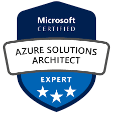 Microsoft Certified Azure Solutions Architect badge